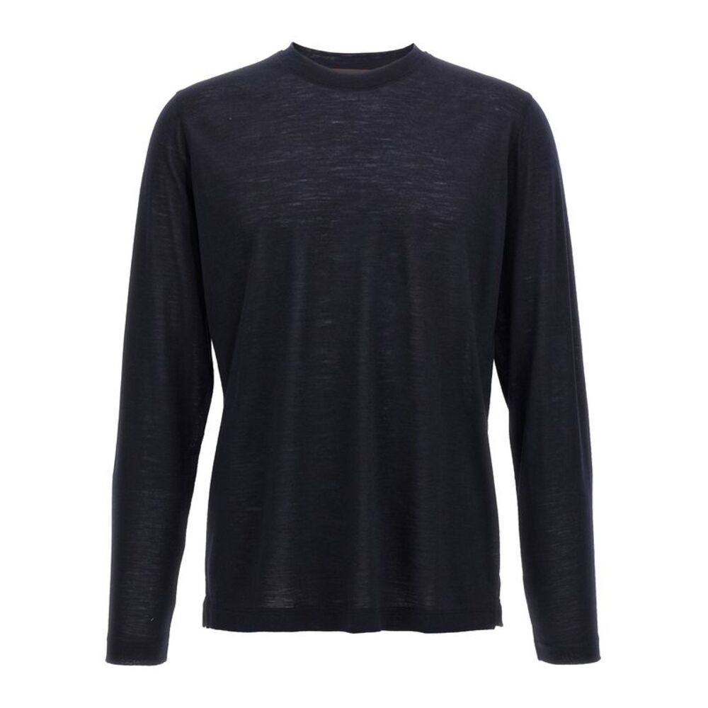 Zanone Men Light Wool T-Shirt